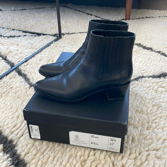 Rag & Bone Rover Boot Black Sz 6.5 - Picture 2 of 7